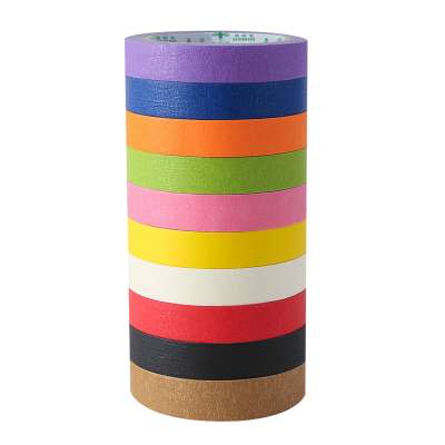 Best Colored Acrylic Adhesive Automotive Paper Masking Tape