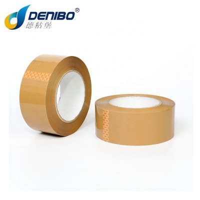 Brown Packing Machine Water Based Adhesive Tape Custom Color Adhesive BOPP Tape