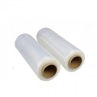 Transparent Pallet PE Stretch Film Shrink Wrapping Roll Transparent Plastic Wrap for Shipping